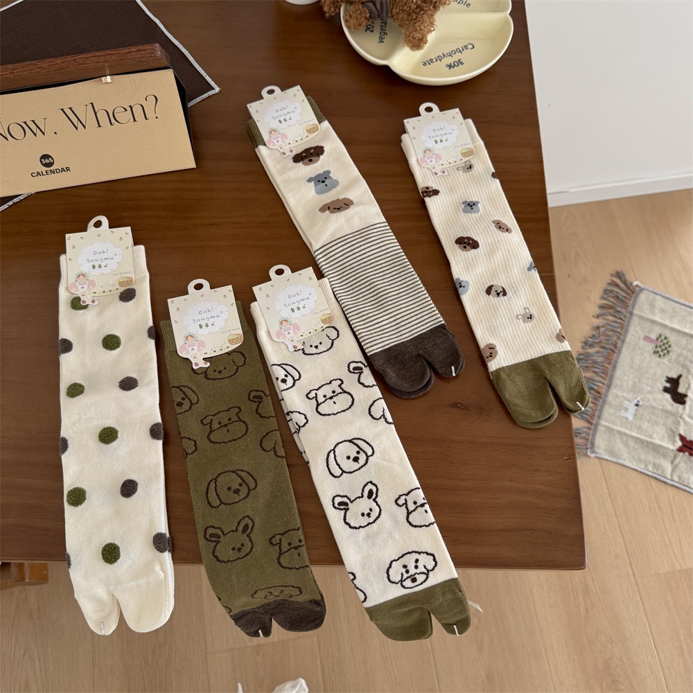 Chaussettes mi-mollet Tabi à b - Toe Sock Split avis et prix