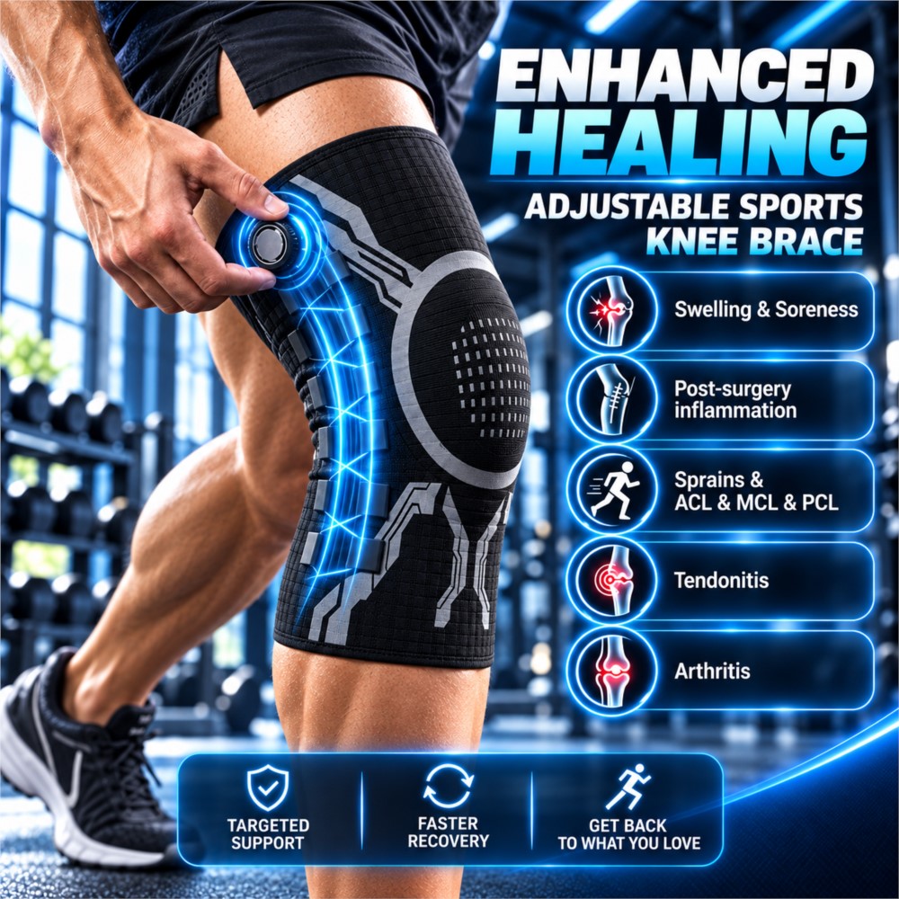 Genouillère réglable avec bout - Compression Sleeve Calf avis et prix