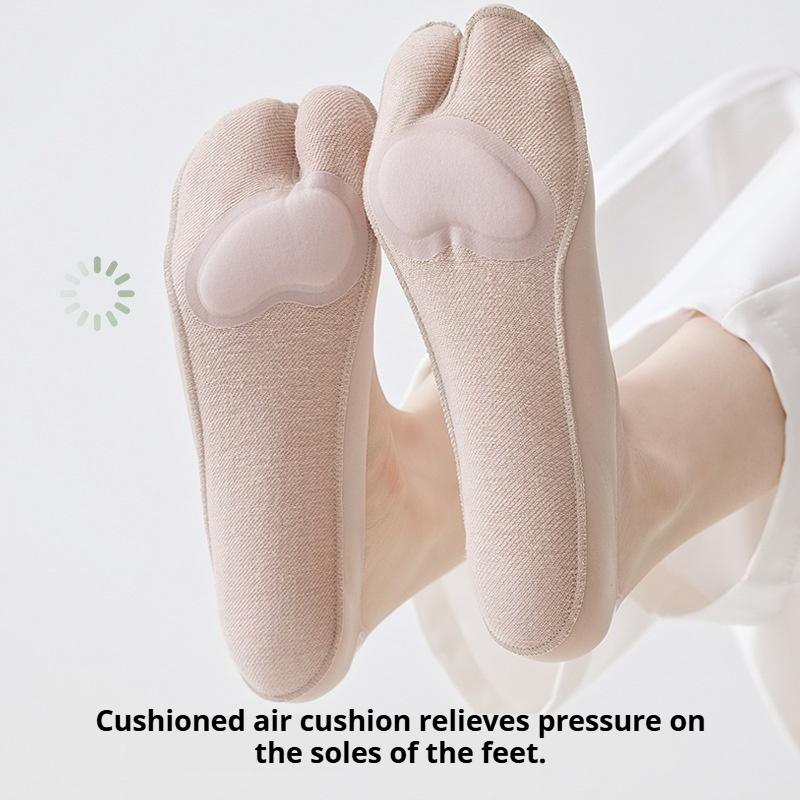 Chaussettes Tabi en soie glacé - Toe Sock Split avis et prix
