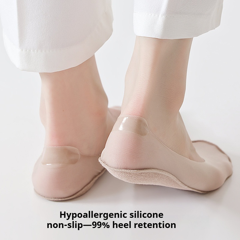 Chaussettes Tabi en soie glacé - Toe Sock Split avis et prix