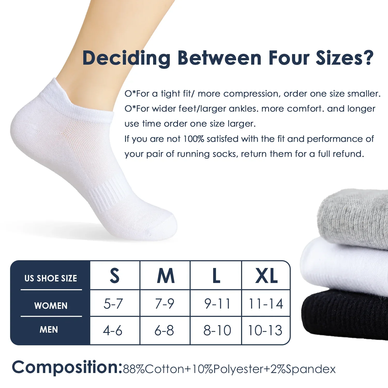 6 paires de chaussettes de che - Ankle Sock Low Cut avis et prix