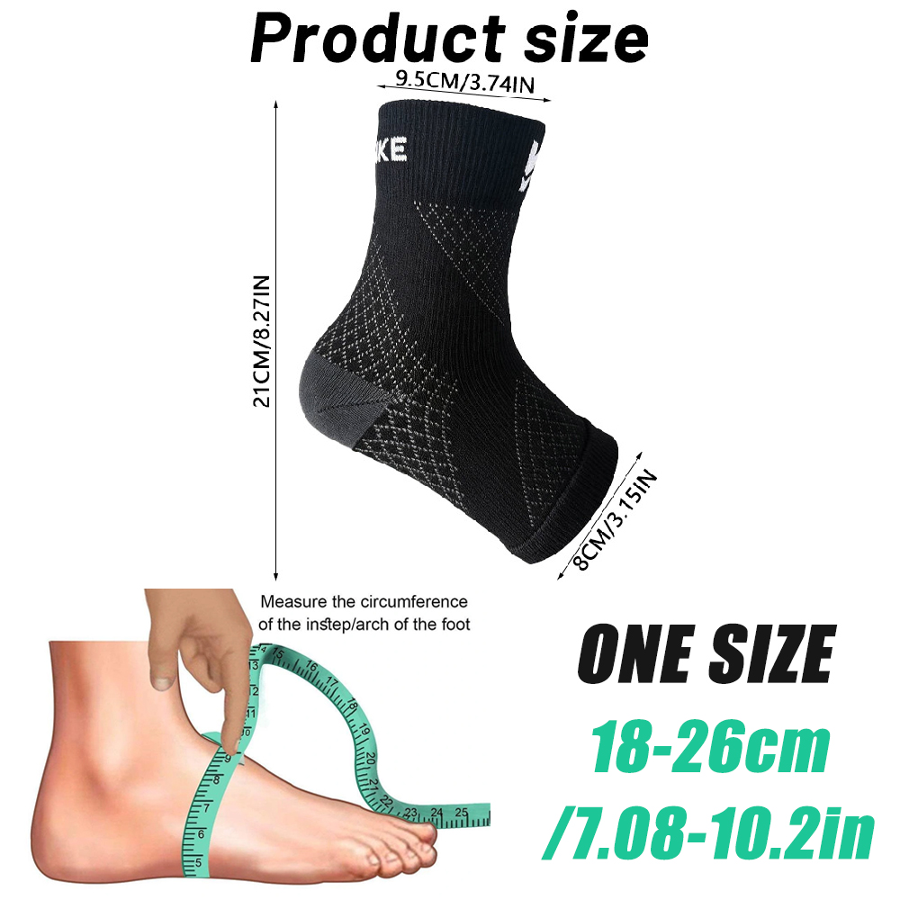 1 paire de chaussettes de comp - Ankle Brace Sock avis et prix